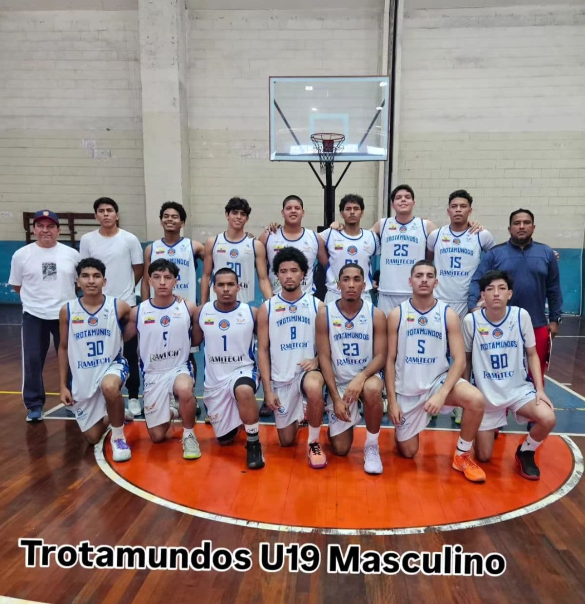 Trotamundos U19 debutó en el torneo ASO Guayas